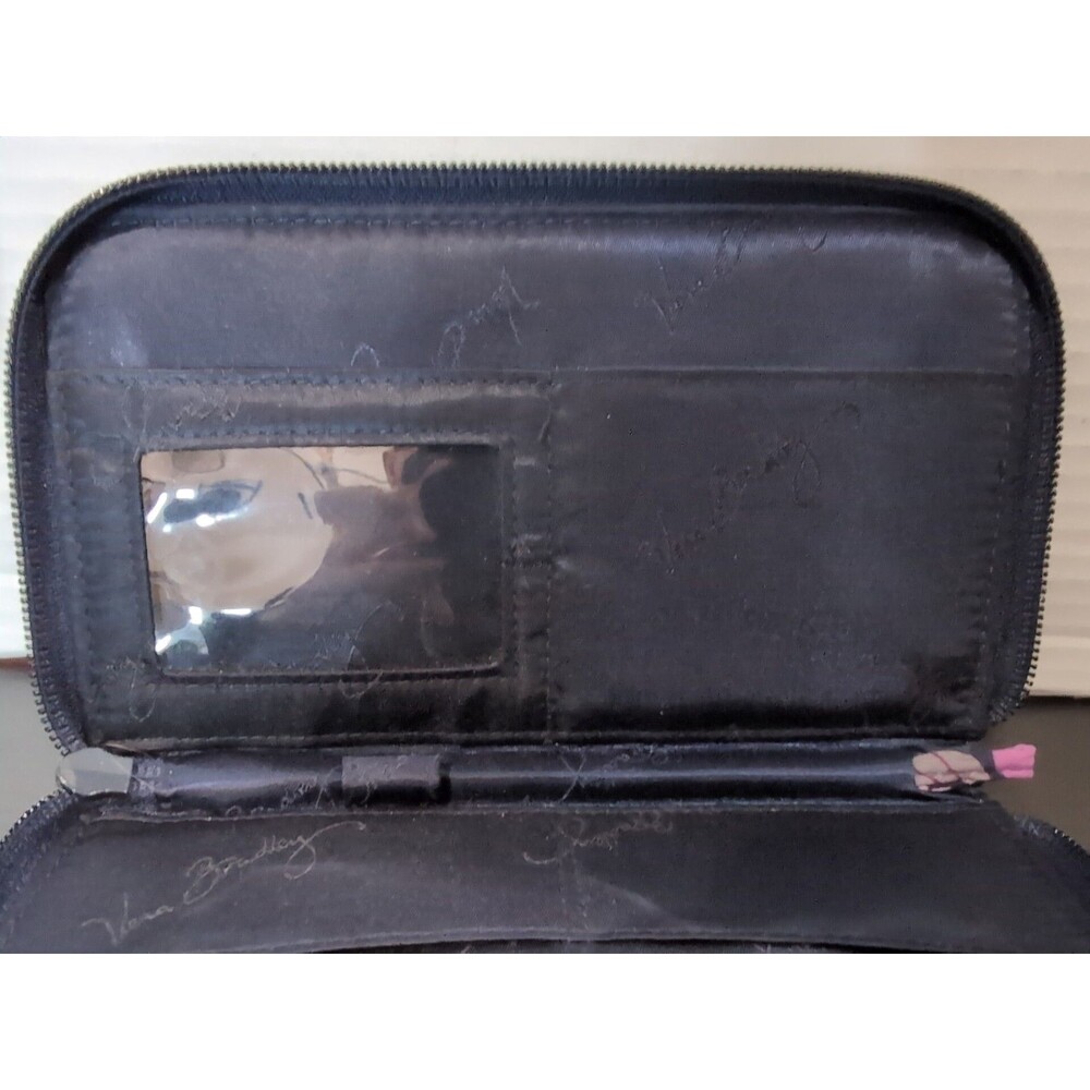 VERA BRADLEY NIGHTINGALE ZIP AROUND WALLET CLUTCH PURSE - Picture 5 of 11